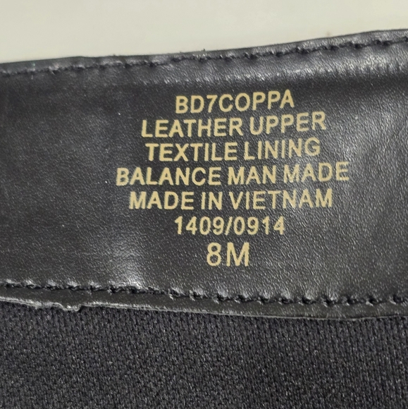 Bandolino Coppa Black Leather Side Zip Knee Harness Riding Boots Women's Size 8M - Picture 9 of 16